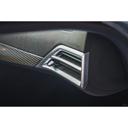 CarbonXtreme BMW G87 M2 LCI Carbon Fiber Dashboard Air Conditioning Outlet Vent Cover