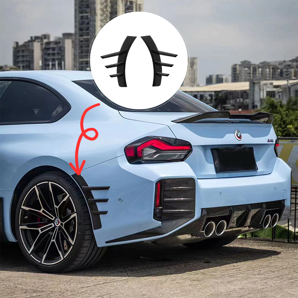 CarbonXtreme BMW G87 M2 M Performance Style Carbon Rear Wheel Brow