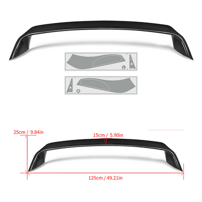 CarbonXtreme BMW G87 M2 MP Style Dry Carbon Rear Wing