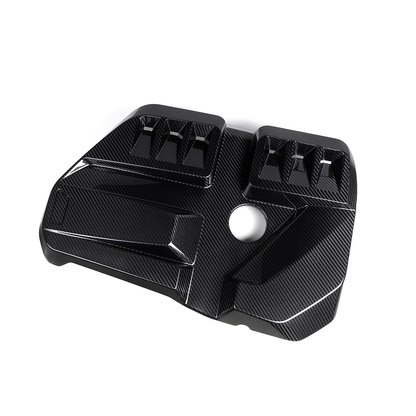 BMW G8X M2 M3 M4 OEM style dry carbon fiber engine cover by CarbonXtreme
