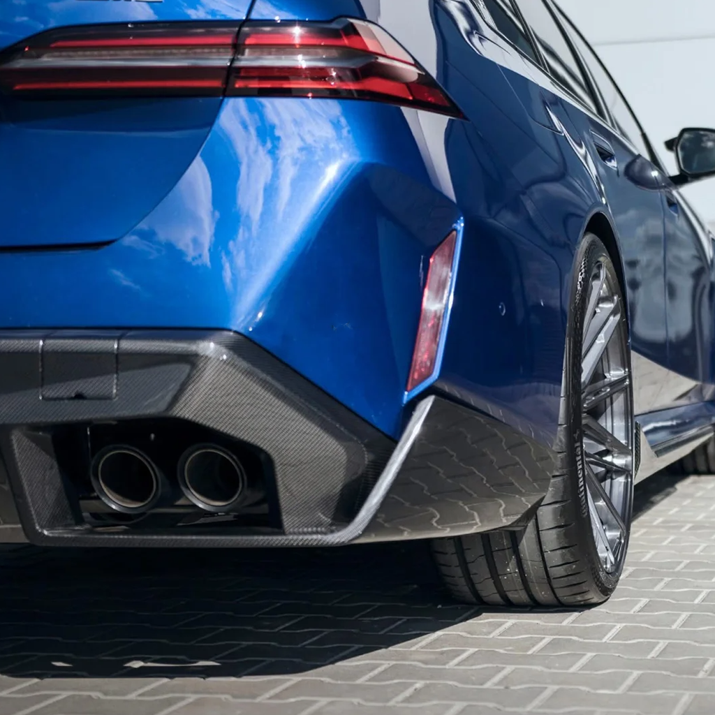BMW G90 M5 MP Style carbon fiber rear diffuser by CarbonXtreme
