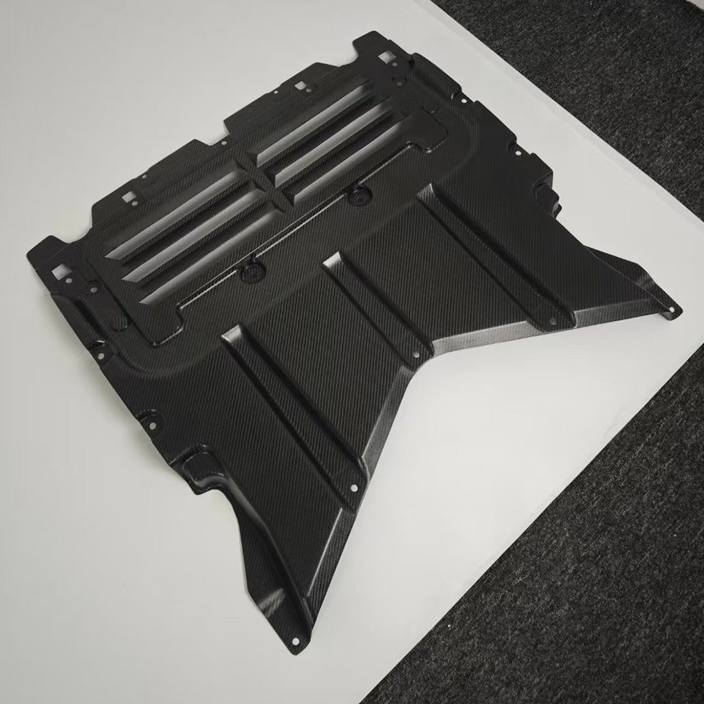 CarbonXtreme BMW G90 M5 Carbon fiber Oil Cooler Guard Plate / Skid Plate