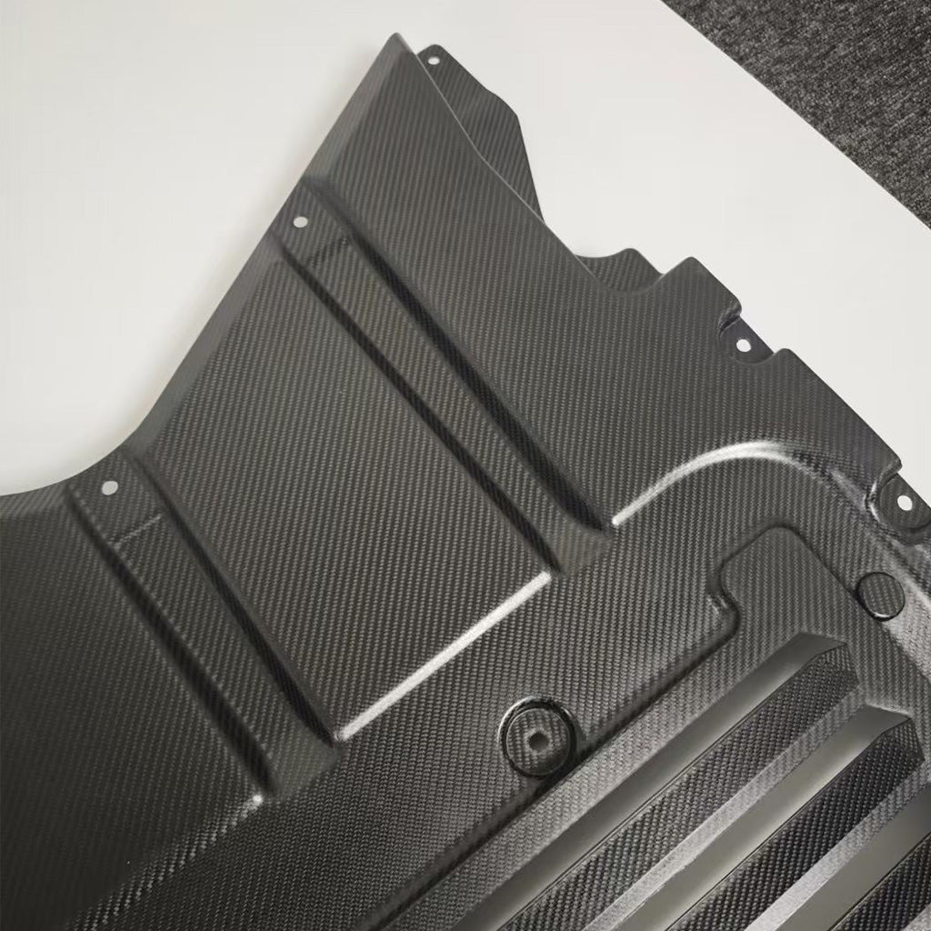 CarbonXtreme BMW G90 M5 Carbon fiber Oil Cooler Guard Plate / Skid Plate