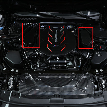 CarbonXtreme BMW G90 M5 Dry Carbon Fiber ECU Battery Terminal Cover