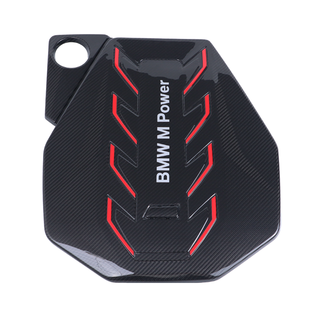 BMW G90 M5 dry carbon fiber engine cover by CarbonXtreme
