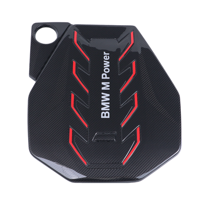 BMW G90 M5 dry carbon fiber engine cover by CarbonXtreme
