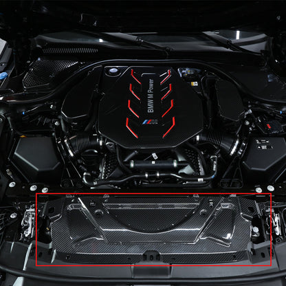 CarbonXtreme BMW G90 M5 Dry Carbon Fiber Radiator Cooling Shroud Cover