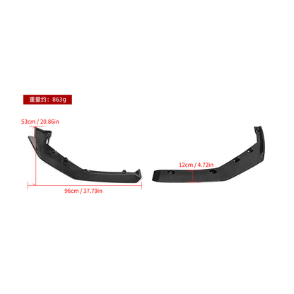 BMW G90 M5 MP Style carbon fiber front lip by CarbonXtreme
