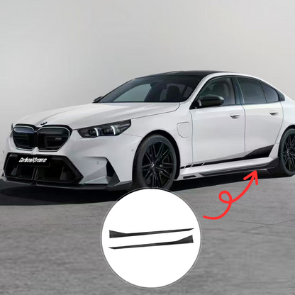 CarbonXtreme BMW G90 M5 MP Style Carbon Fiber Side Skirts