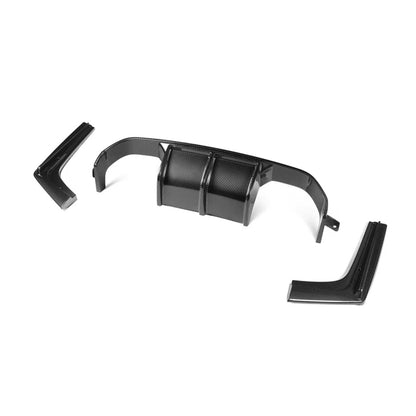 CarbonXtreme BMW M3 F80 M4 F82 V Style Carbon Fiber Rear Diffuser