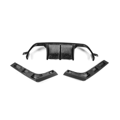 CarbonXtreme BMW M3 F80 M4 F82 V Style Carbon Fiber Rear Diffuser
