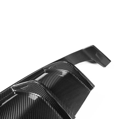CarbonXtreme BMW M3 F80 M4 F82 V Style Carbon Fiber Rear Diffuser