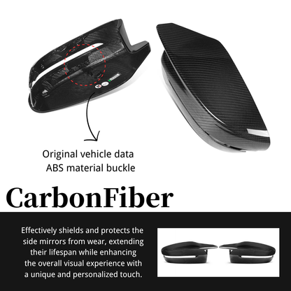CarbonXtreme BMW M3 G80 M4 G82 Carbon Fiber Mirror Cover OEM Style Left Hand Drive