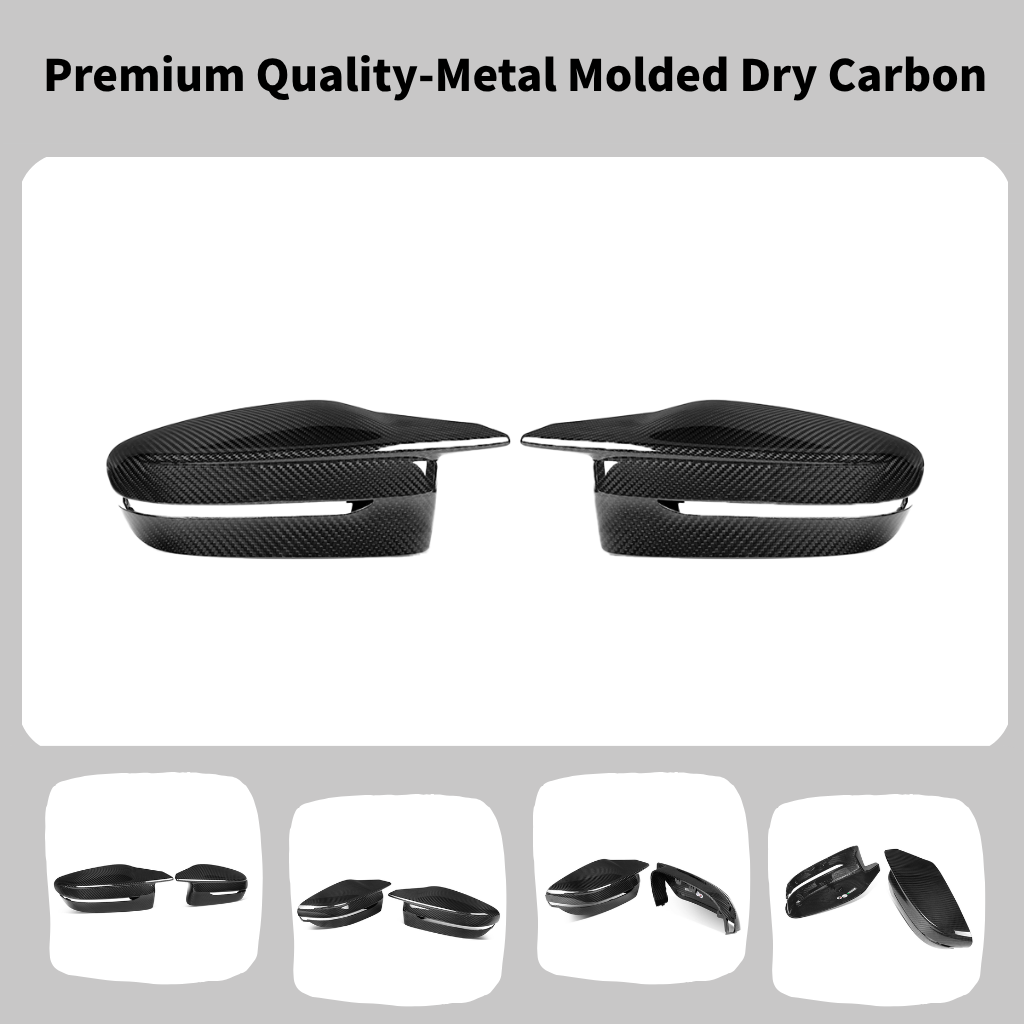CarbonXtreme BMW M3 G80 M4 G82 Carbon Fiber Mirror Cover OEM Style Left Hand Drive