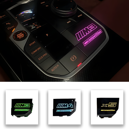 CarbonXtreme BMW M Centre Console Nameplate Badge