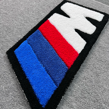 CarbonXtreme BMW M Letter Decorative Floor Mat
