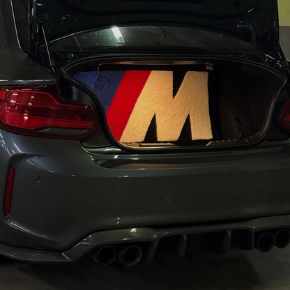 CarbonXtreme BMW M Letter Decorative Floor Mat