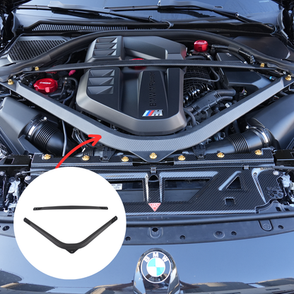 CarbonXtreme BMW S58 Engine Bay Strut Bar Matte Carbon Fiber