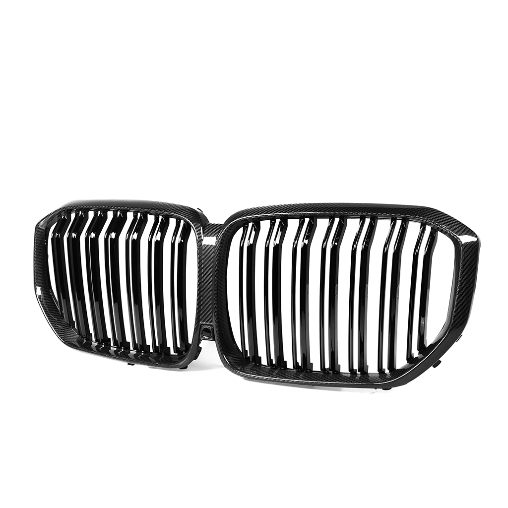 CarbonXtreme BMW X5 G05 Double Slat Carbon Fiber Front Grilles