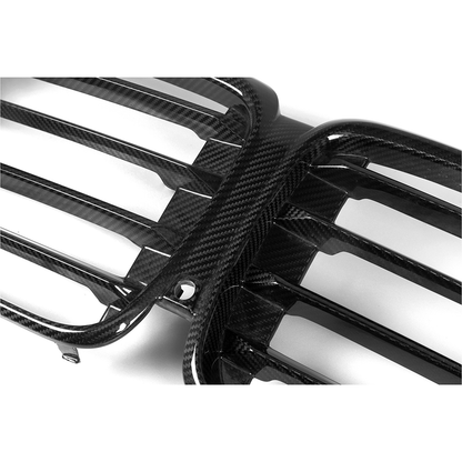 CarbonXtreme BMW X5 G05 LCI X5M Style Carbon Fiber Front Grilles