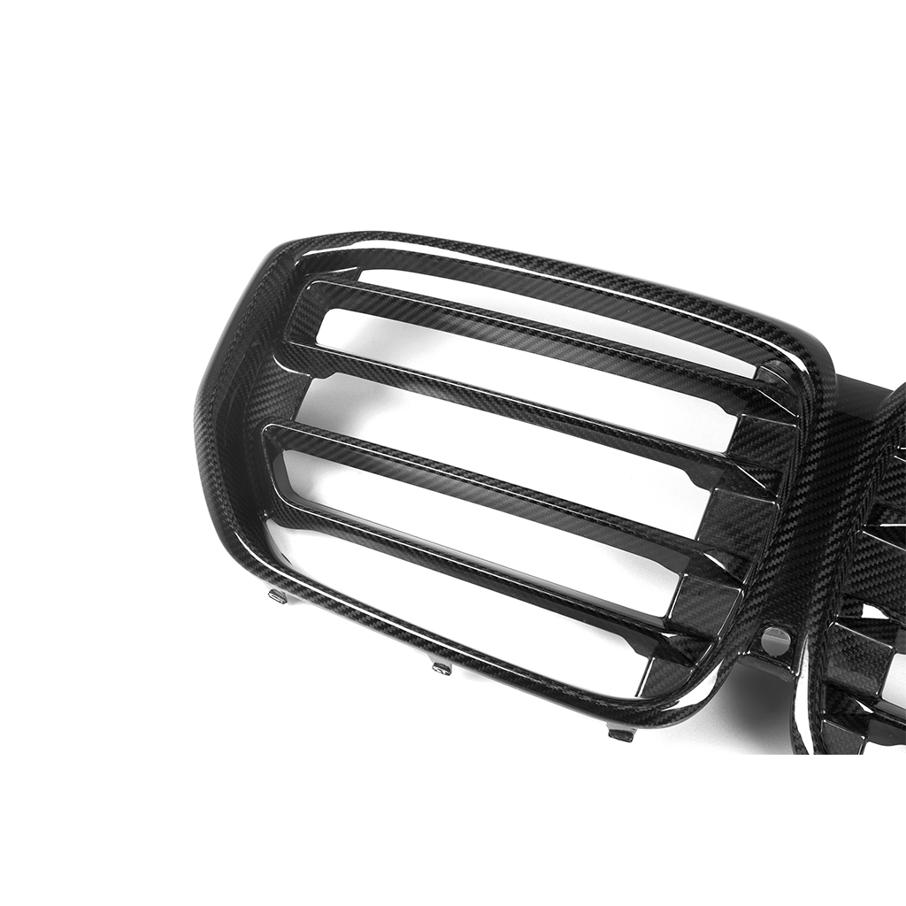 CarbonXtreme BMW X5 G05 LCI X5M Style Carbon Fiber Front Grilles