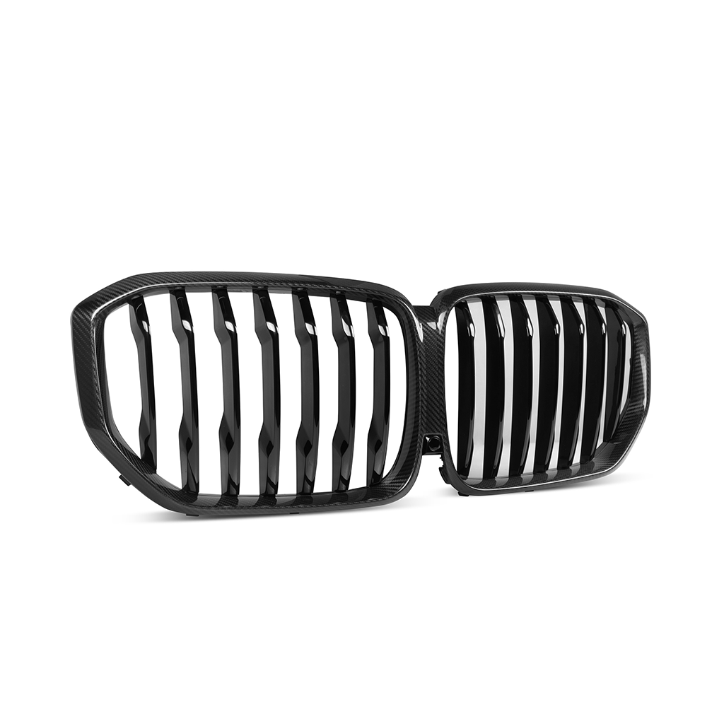 CarbonXtreme BMW X5 G05 Single Slat Carbon Fiber Front Grilles