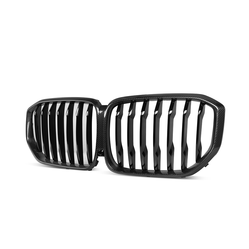 CarbonXtreme BMW X5 G05 Single Slat Carbon Fiber Front Grilles