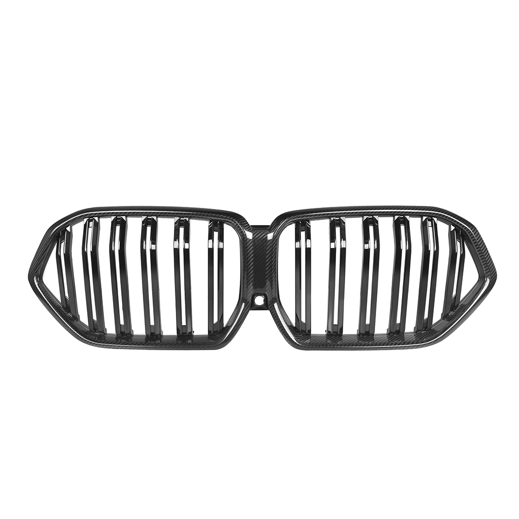 CarbonXtreme BMW X6 G06 Double Slat Carbon Fiber Front Grilles