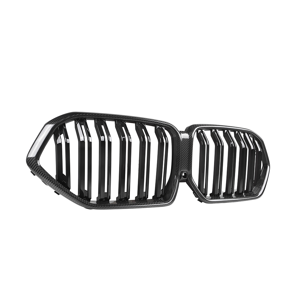 CarbonXtreme BMW X6 G06 Double Slat Carbon Fiber Front Grilles