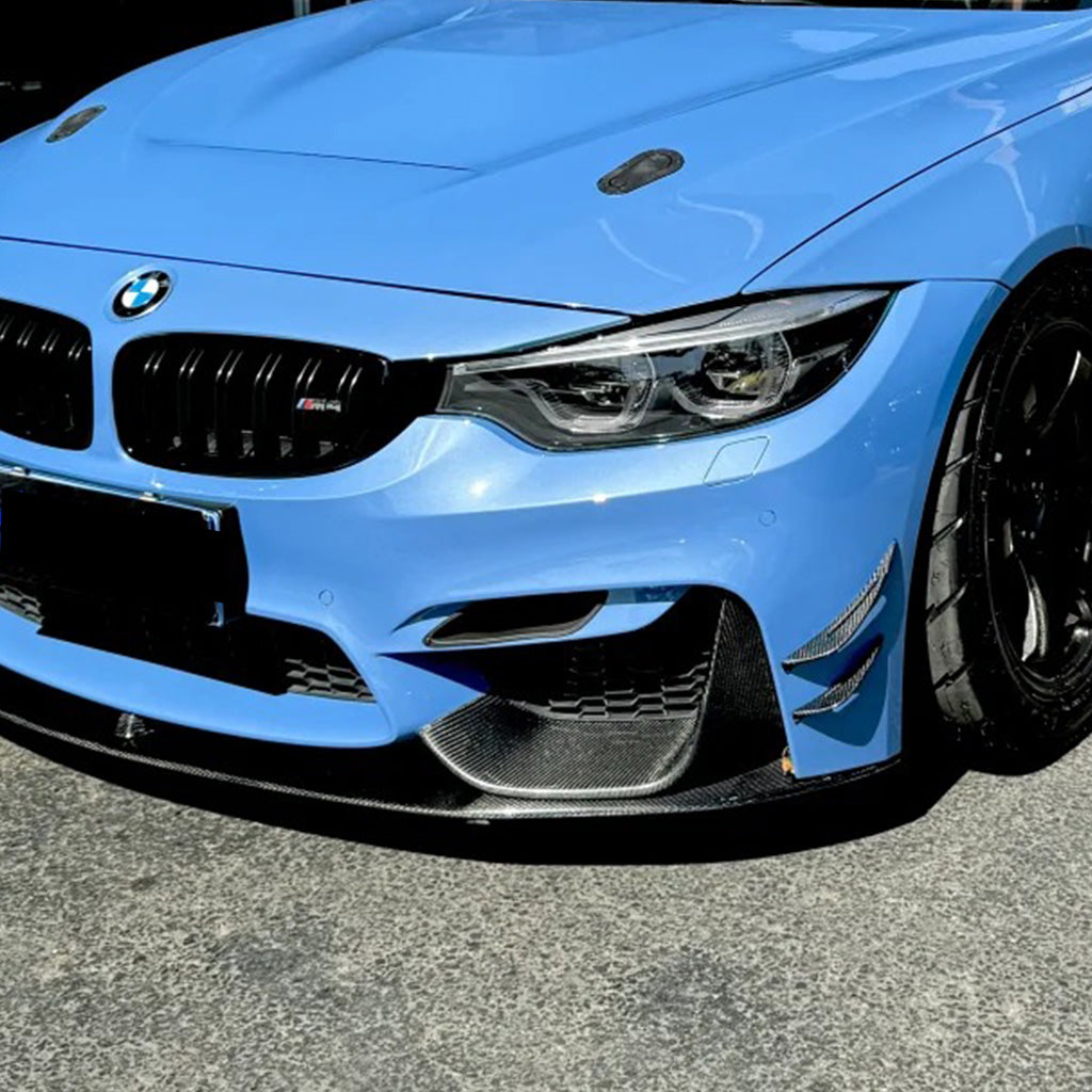 CarbonXtreme BMW F80 M3 F82 M4 MP Style Carbon Fiber Front Splitter