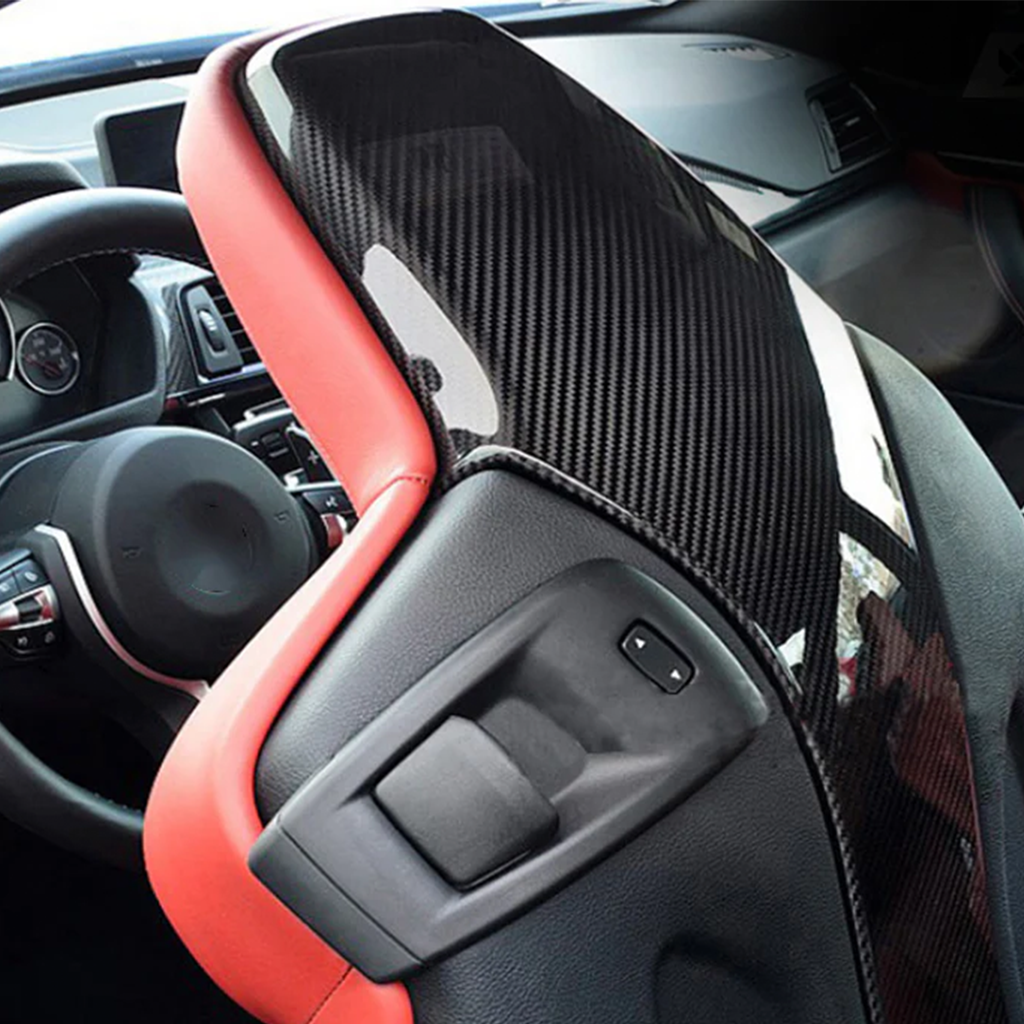 CarbonXtreme BMW F87 M2 F80 M3 F82 M4 Carbon Fiber Seat Back Covers