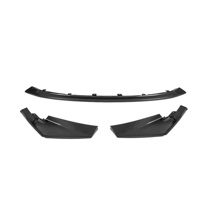 BMW G80 M3 G82 M4 CSL Style carbon fiber front lips by CarbonXtreme
