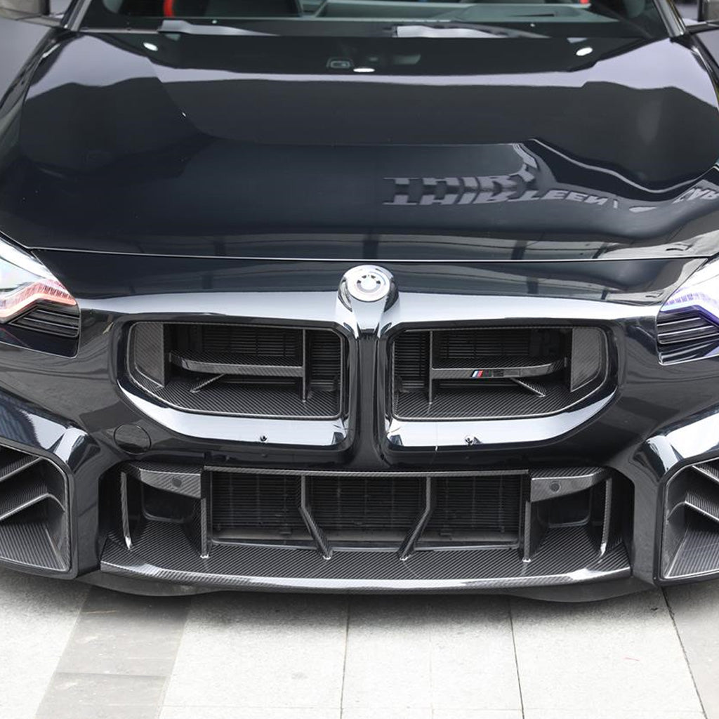 CarbonXtreme BMW G87 M2 CS Style Carbon Fiber Front Grill