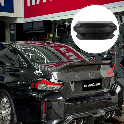 BMW G87 M2 N Style dry carbon fiber rear trunk by CarbonXtreme