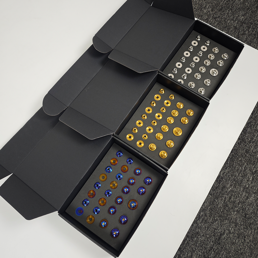 CarbonXtreme BMW G8X M2 M3 M4 Titanium Engine Bay Bolts Torx Style