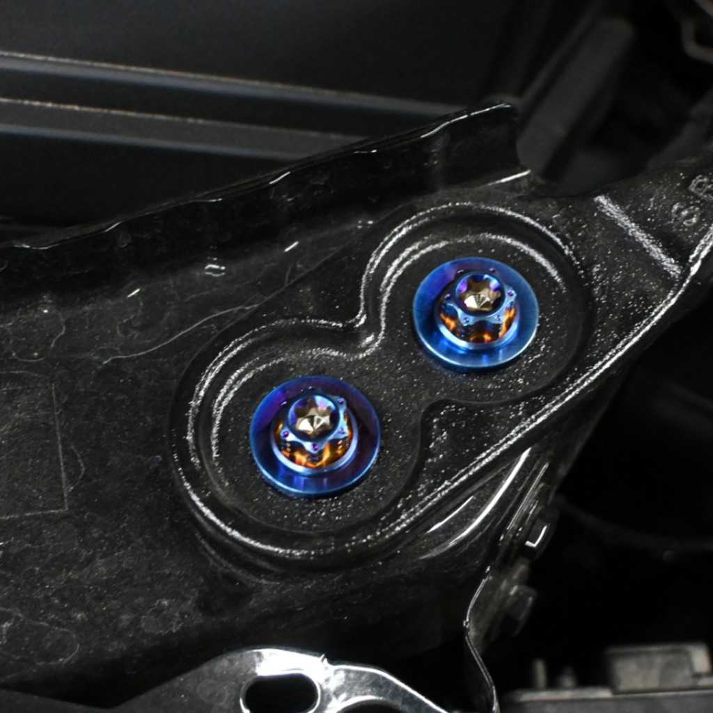 CarbonXtreme BMW G8X M2 M3 M4 Titanium Engine Bay Bolts Torx Style