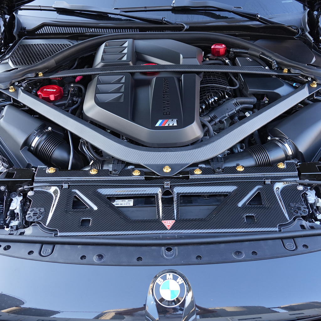 CarbonXtreme BMW S58 Engine Bay Strut Bar Matte Carbon Fiber
