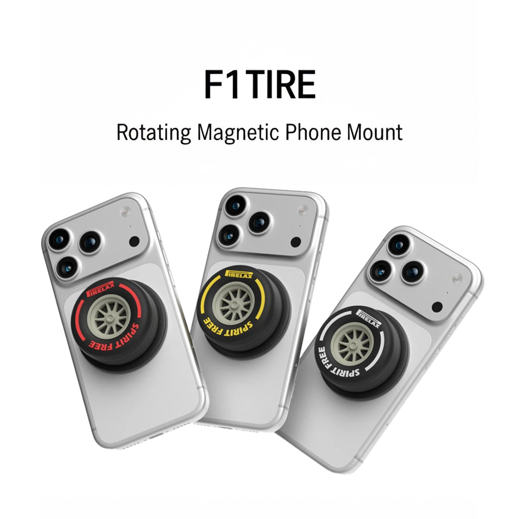 F1 Tire Rotating Magnetic Phone Mount