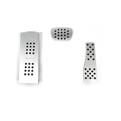 BMW G80 M3 / G82 M4 Magnesium-Aluminum Non-Slip Pedal Set (Brake, Accelerator & Footrest) — Drilling Required