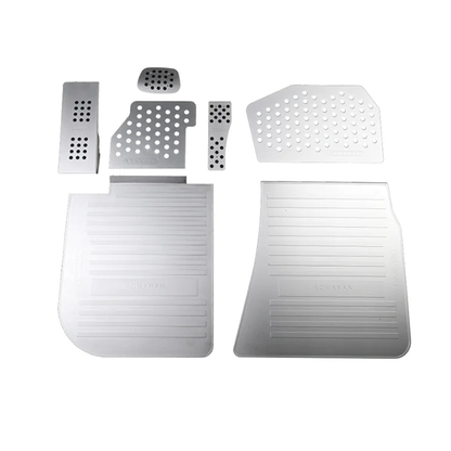 BMW G80 M3 / G82 M4 Magnesium-Aluminum Non-Slip Pedal Set (Brake, Accelerator & Footrest) — Drilling Required