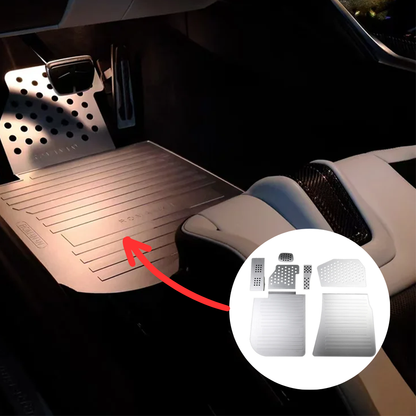 BMW G80 M3 / G82 M4 Magnesium-Aluminum Non-Slip Pedal Set (Brake, Accelerator & Footrest) — Drilling Required