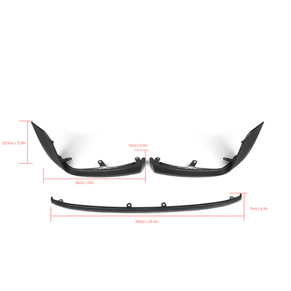 CarbonXtreme BMW G87 M2 MP Style Carbon Front Bumper