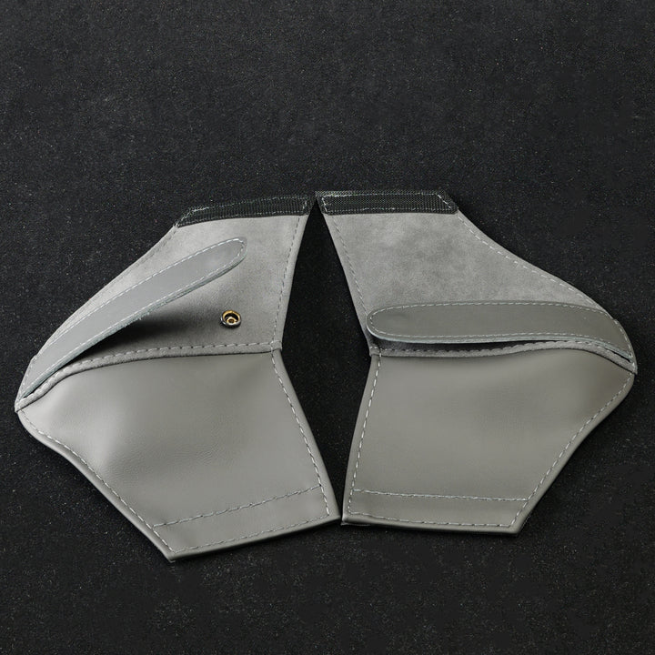 BMW M carbon bucket seat shoulder and seat belt area protectors in Black packed and shipped to OK, United States
