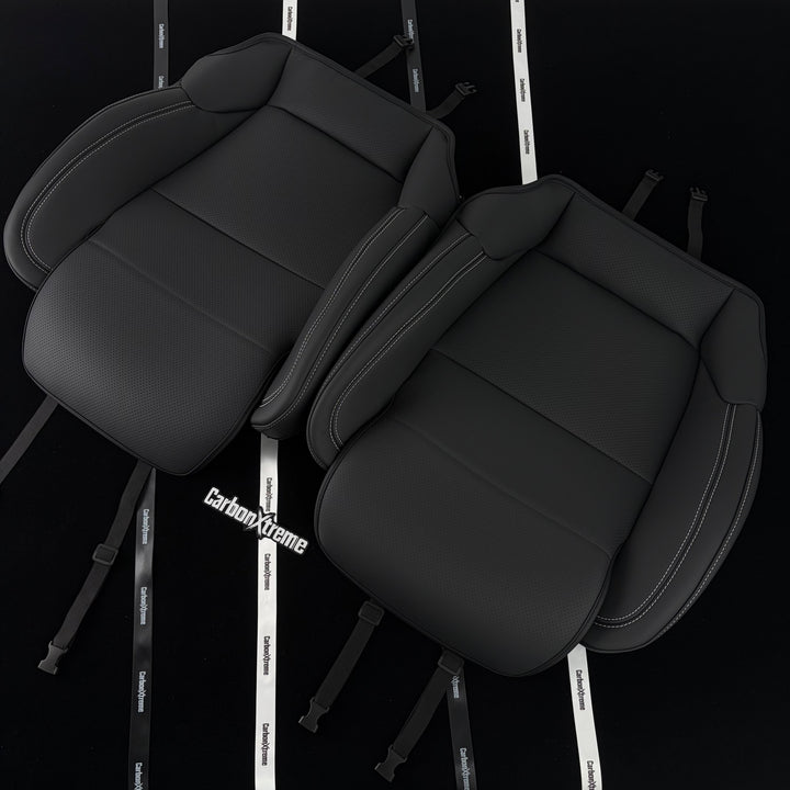Porsche  front seat cushion protectors packed and shipped