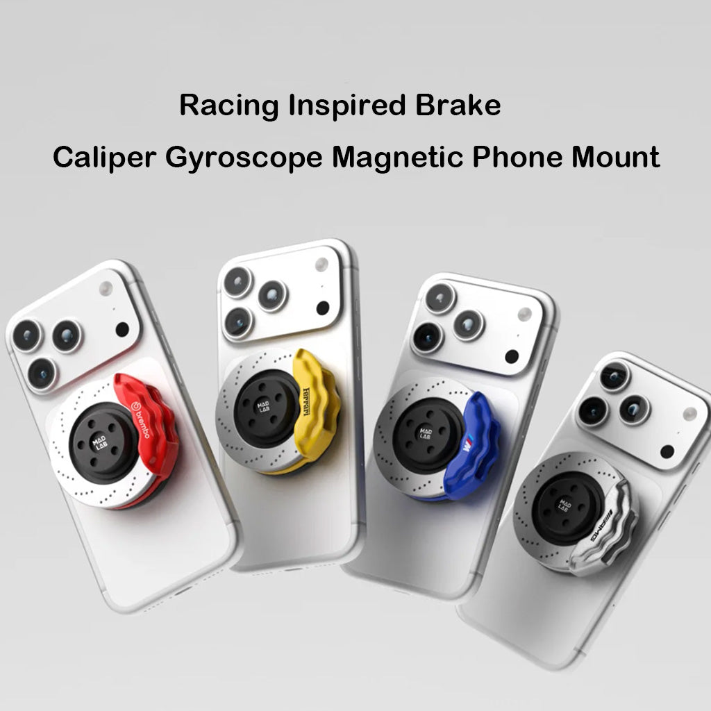 Racing Brake Caliper Airbag Gyro Rotating Magnetic Phone Mount