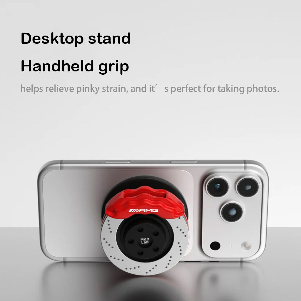 Racing Brake Caliper Airbag Gyro Rotating Magnetic Phone Mount