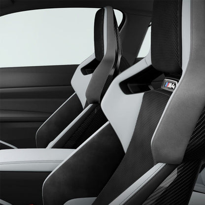 Silverstone White BMW M Carbon Bucket Seat interior color reference