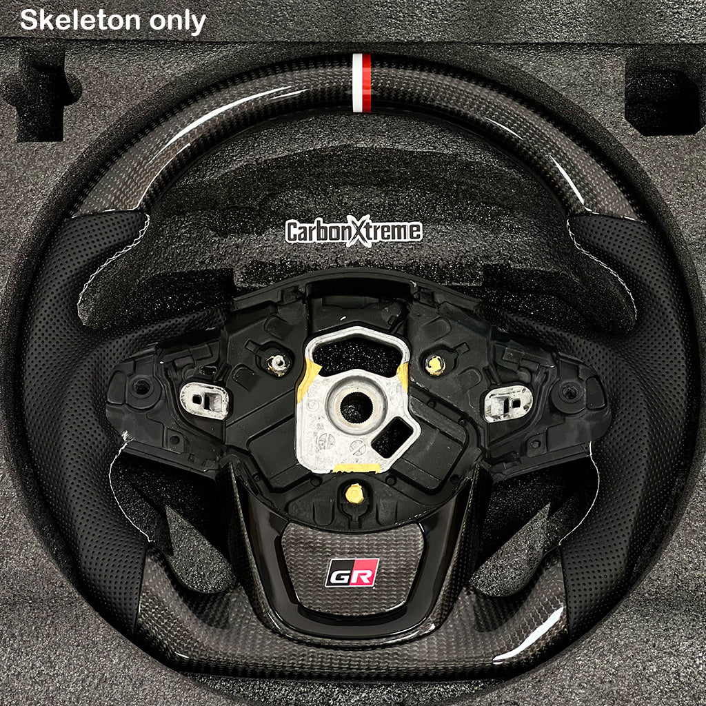 CarbonXtreme BMW Carbon Fiber Steering Wheel With LED & Gear Display