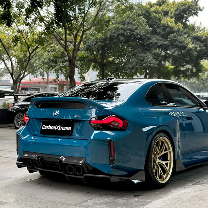CarbonXtreme BMW G87 M2 V Style Dry Carbon Fiber Rear Trunk