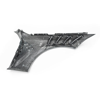 BMW G80 M3 AE Style carbon fiber front fender inner vent structure